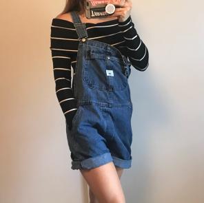 The Cutest Lee Overalls