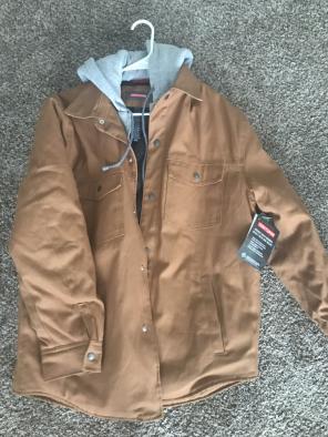 Craftsman Duck Bomber Sweater Jacket M