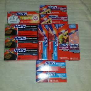 Hefty bags bundle