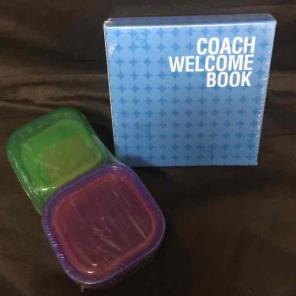 Shakeology container&coach welcome book