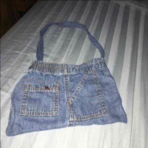Cute home made jean purse