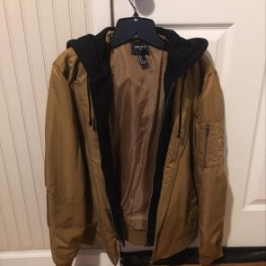 Forever 21 Bomber Hoodie