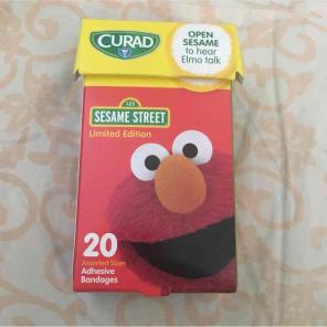 Sesame Street bandages