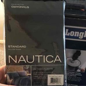 Nautica standard pillow sham set