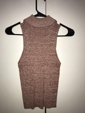 Soft Sleeveless WetSeal Turtleneck