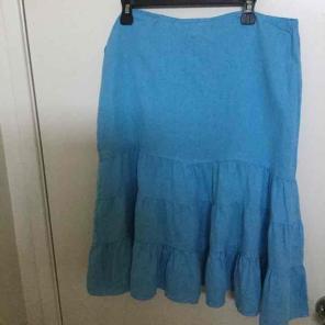 Lucky Brand tiered boho skirt