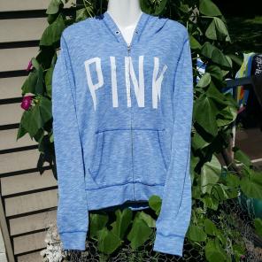 Large vs pink zipup hoodie