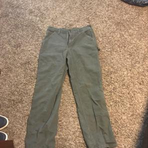 Green Carhartt Pants 32x32