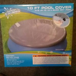 Sumer Escapes 10ft Pool Cover NIB