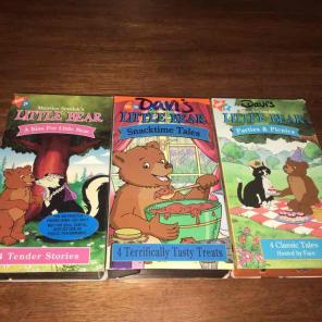 3 Little bear VHS Tapes