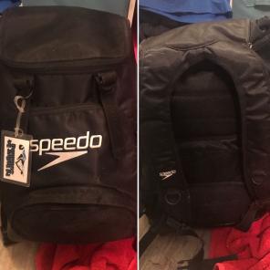 Black Speedo Teamster Backpack