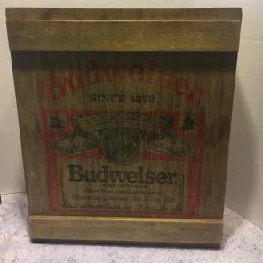 Budweiser Wood Cabinet