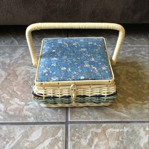 Vintage Sewing Basket