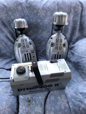 Dj Lights And Fog Machine