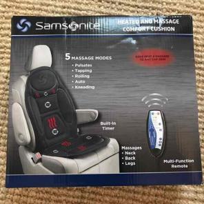 Samsonite Heated and Massage Cushion