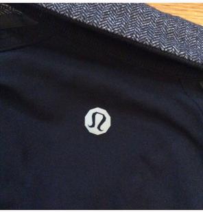 Lululemon Zip Black Sweater Multi pocket