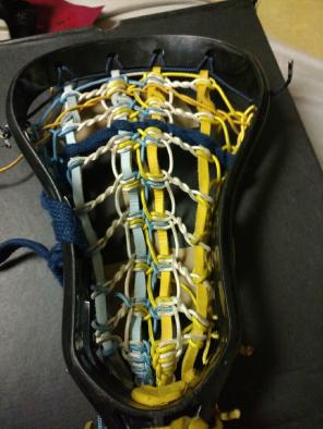 Troditionall strung Lacrosse head