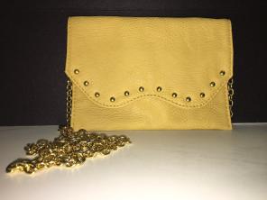 MudPie Yellow Clutch