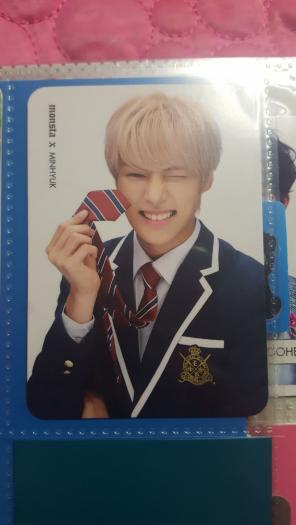 Monsta X Minhyuk Rush Secret Photocard