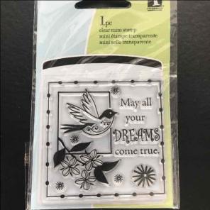 Bird Dreams Come True Rubber Stamps