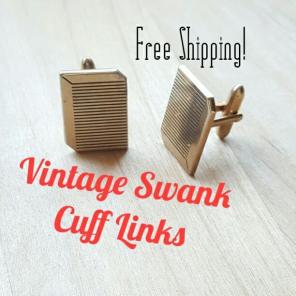 Vintage Swank Cuff Links