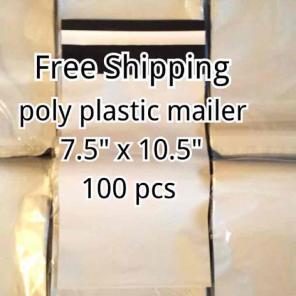 100pcs NEW 7.5"x10.5" PolyPlasticMailer