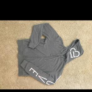 Grey Zip Up Hoodie