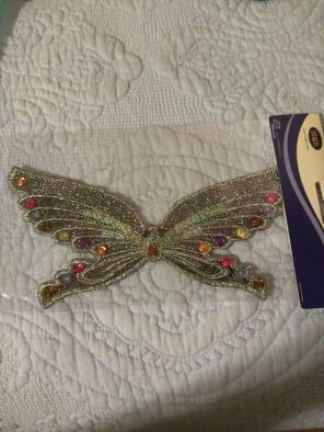 Sewing Supplies-Cool Butterfly Applique!