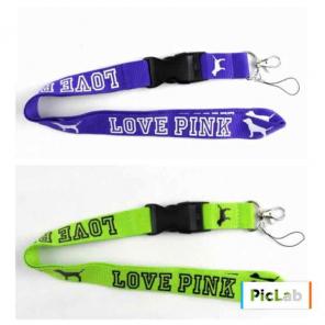 X2 Vs Pink Love Lanyard