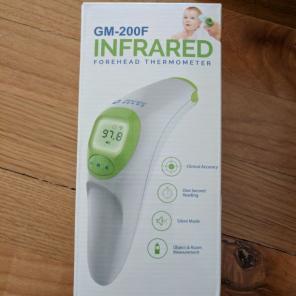 Infrared forehead thermometer