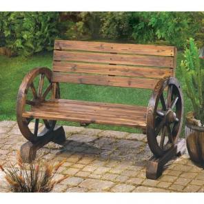 NEW WAGON WHEEL BENCH