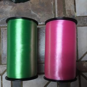 NEW NEVER USED - Green/pink Ribbon Spool