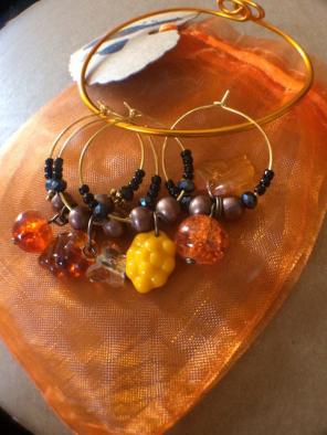 WINE GLASS CHARMS :-) Set # 4-6