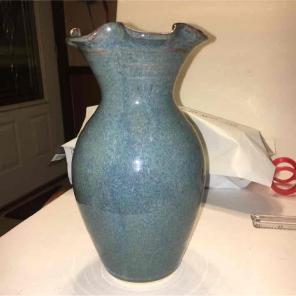 109 Hand thrown pottery vase