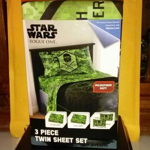 Stat Wars 3 piece Twin Sheets Set