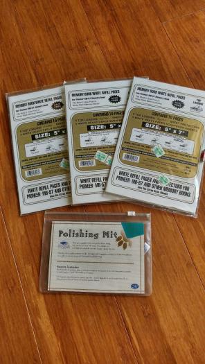Polishing Mit and Refill Pages