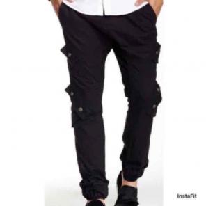 BLACK CARGO JOGGERS Small