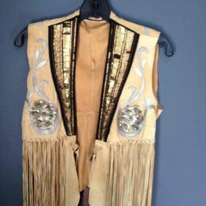 Roberto cavalli Real leather vest.