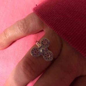 Fidget spinner ring size 8 really spins