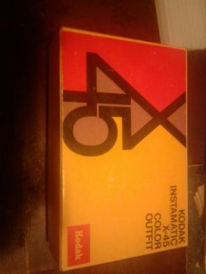 Kodak instamatic camera