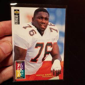 1995 UD Coll.Choice Warren Sapp RC