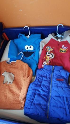 Boy's hoodies and vests 3T and under