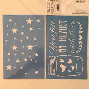 Stencils 2 Pc Set