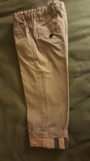 Toddler boys Burberry khaki pants
