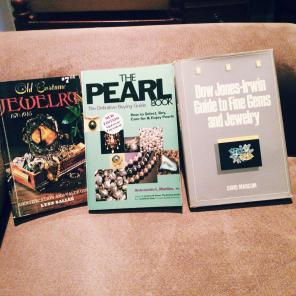 Costume Jewelry Pearls Fine Gems Books