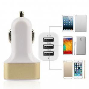 Triple car charger