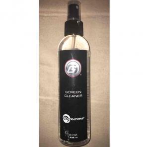 Liquid screen cleaner spray