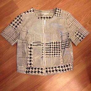 CAbi short sleeve jacket