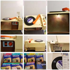 Vintage Show N Tell Phono Viewer