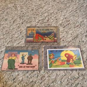 Vintage Comic Postcards (3)
